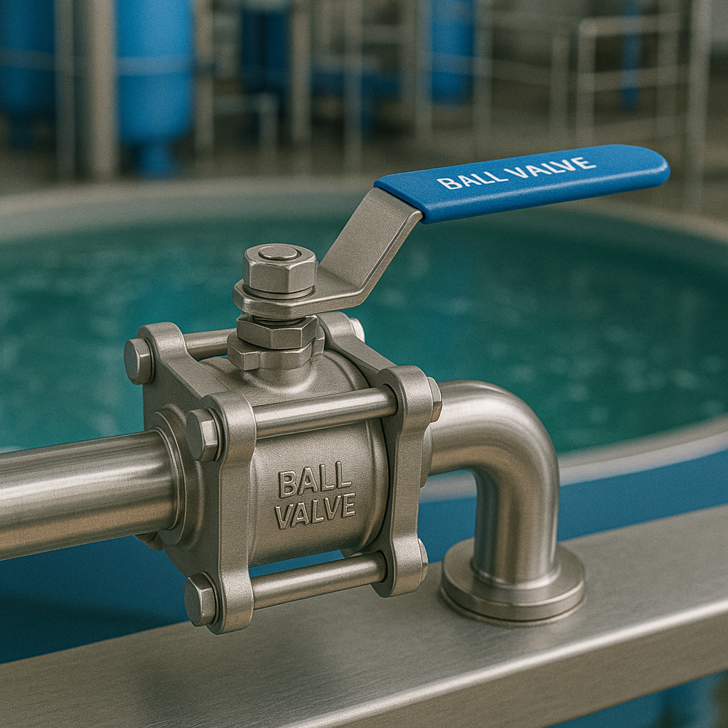 ball valve used for Water treatment
