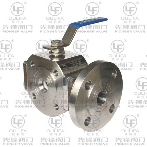 Three Way Ball Valve Wafer Type SQ75F-16P