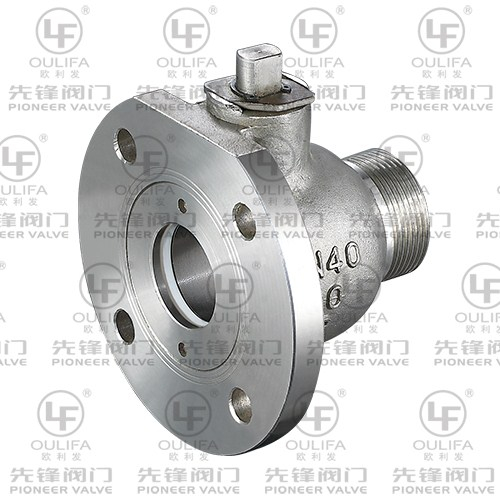 Threaded Bottom Discharge Ball Valve Q3c1F