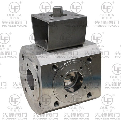 Wafer Type Three Way Ball Valve XSQ75F