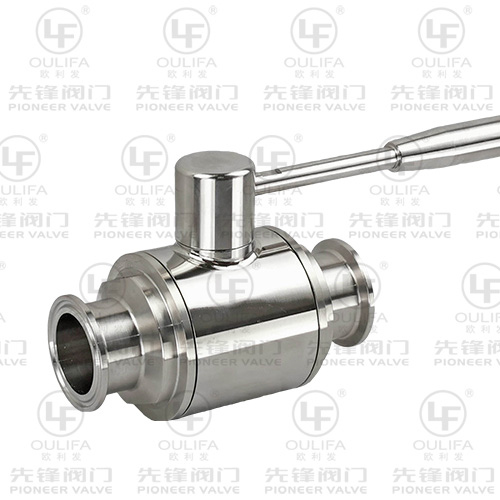 Sanitary Tri-Clamped Ball Valve WQ81F