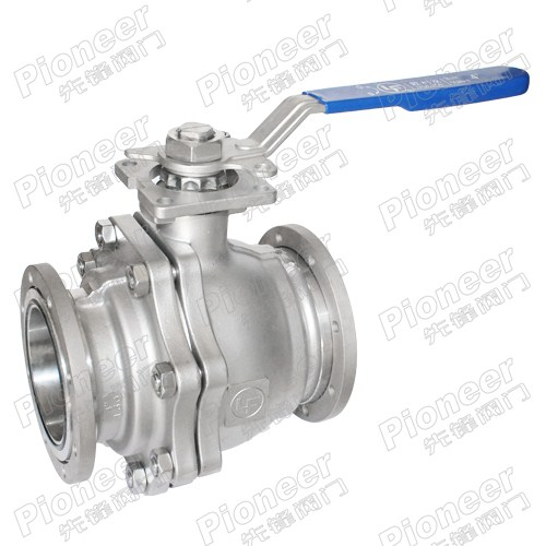 2PC High Vacuum Ball Valve GU-100F