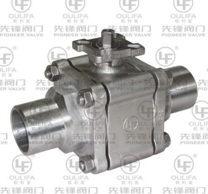 2000PSI Butt-Welded Ball Valve Oil Gas Lines