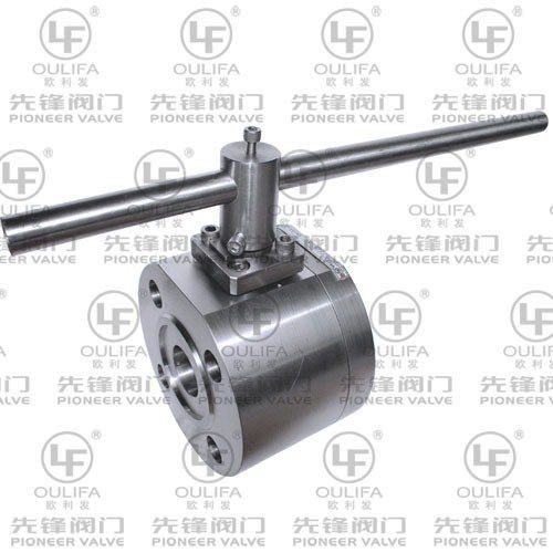 Forged Wafer Type Ball Valve For High Pressure Powder