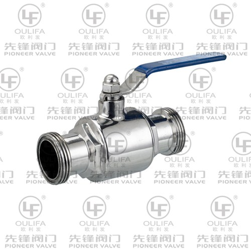 Sanitary Threaded Ball Valve WQ21F