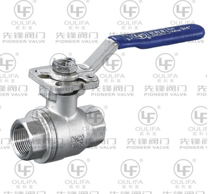 ISO Mount Threaded Ball Valve HVAC Systems