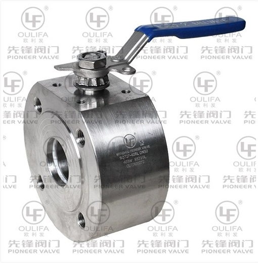Wafer Type Compact Ball Valve With One-Piece Structure