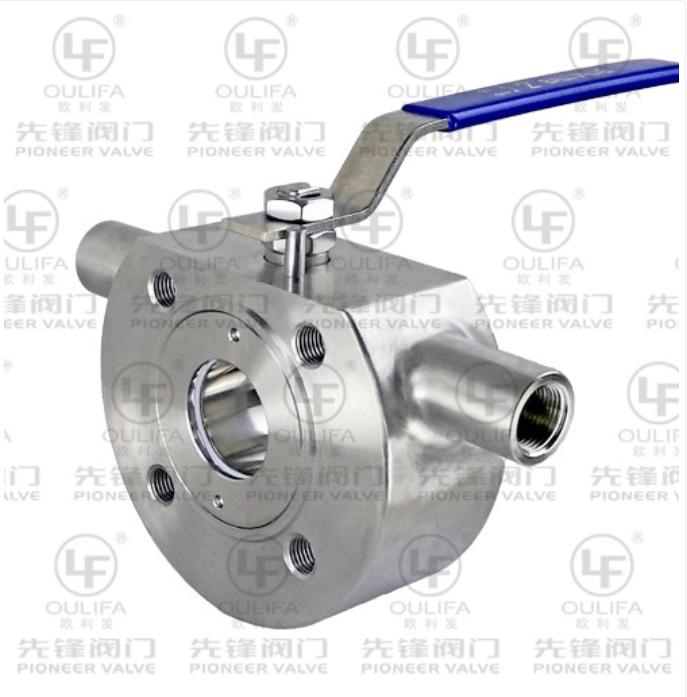 Stainless Steel Jacketed Wafer Ball Valve