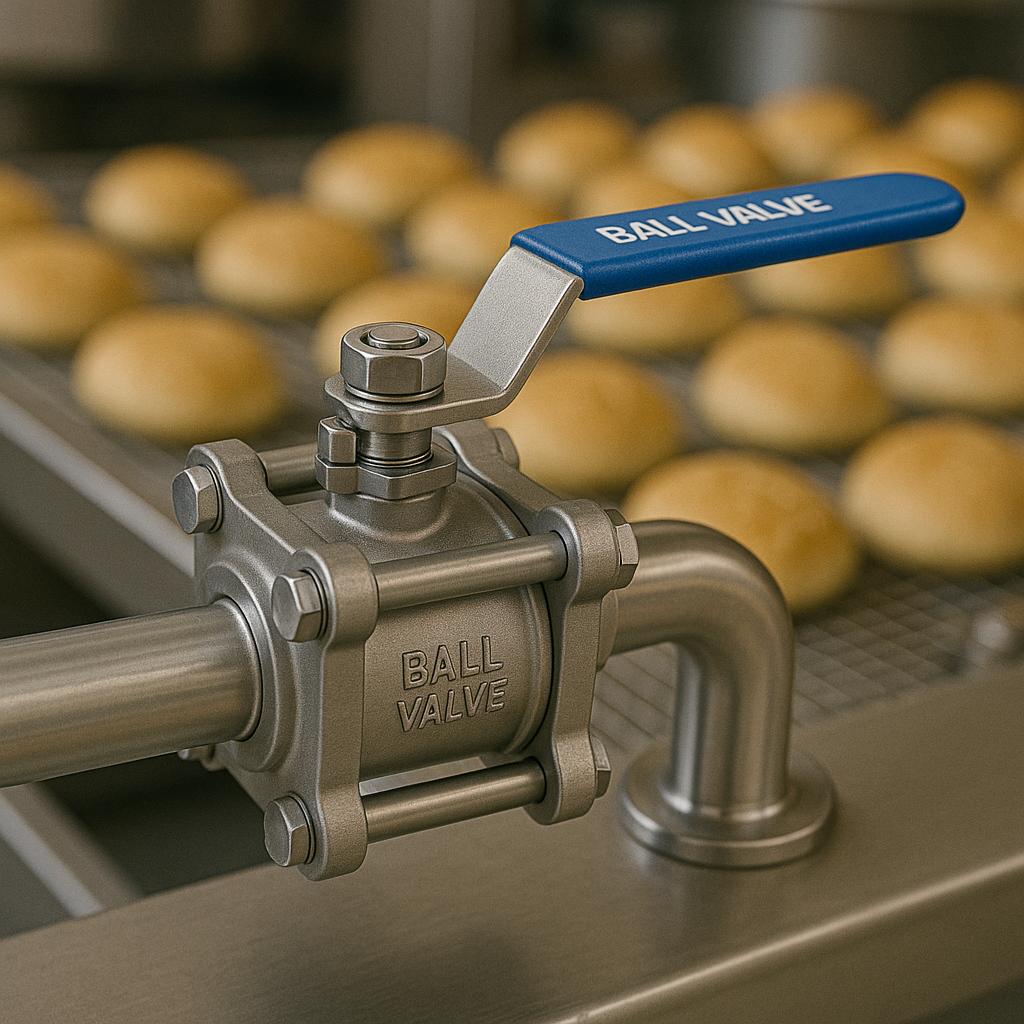 ball valve used for Food and beverage