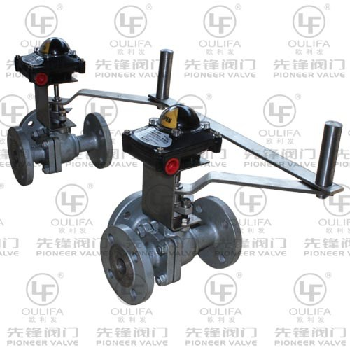 Duplex 3-Way Ball Valve XSLQ44F