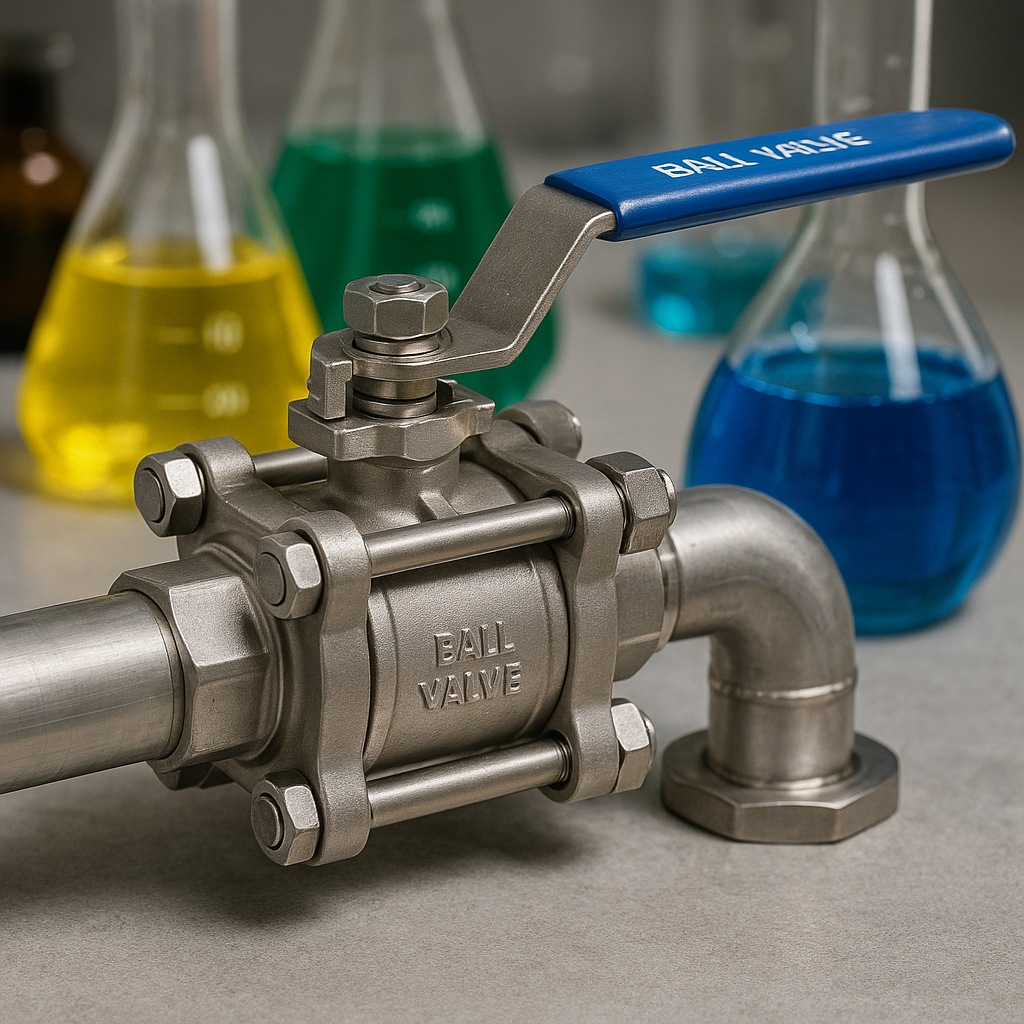 ball valve in Chemical industry
