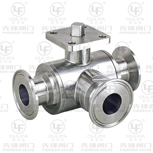 Sanitary 3-Way Ball Valve