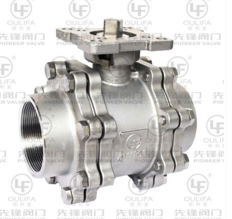 1000PSI Welded Ball Valve Shipbuilding Oil Chemical
